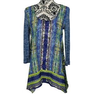 Poeme Citron Santa Monica Chiffon Knit Top
